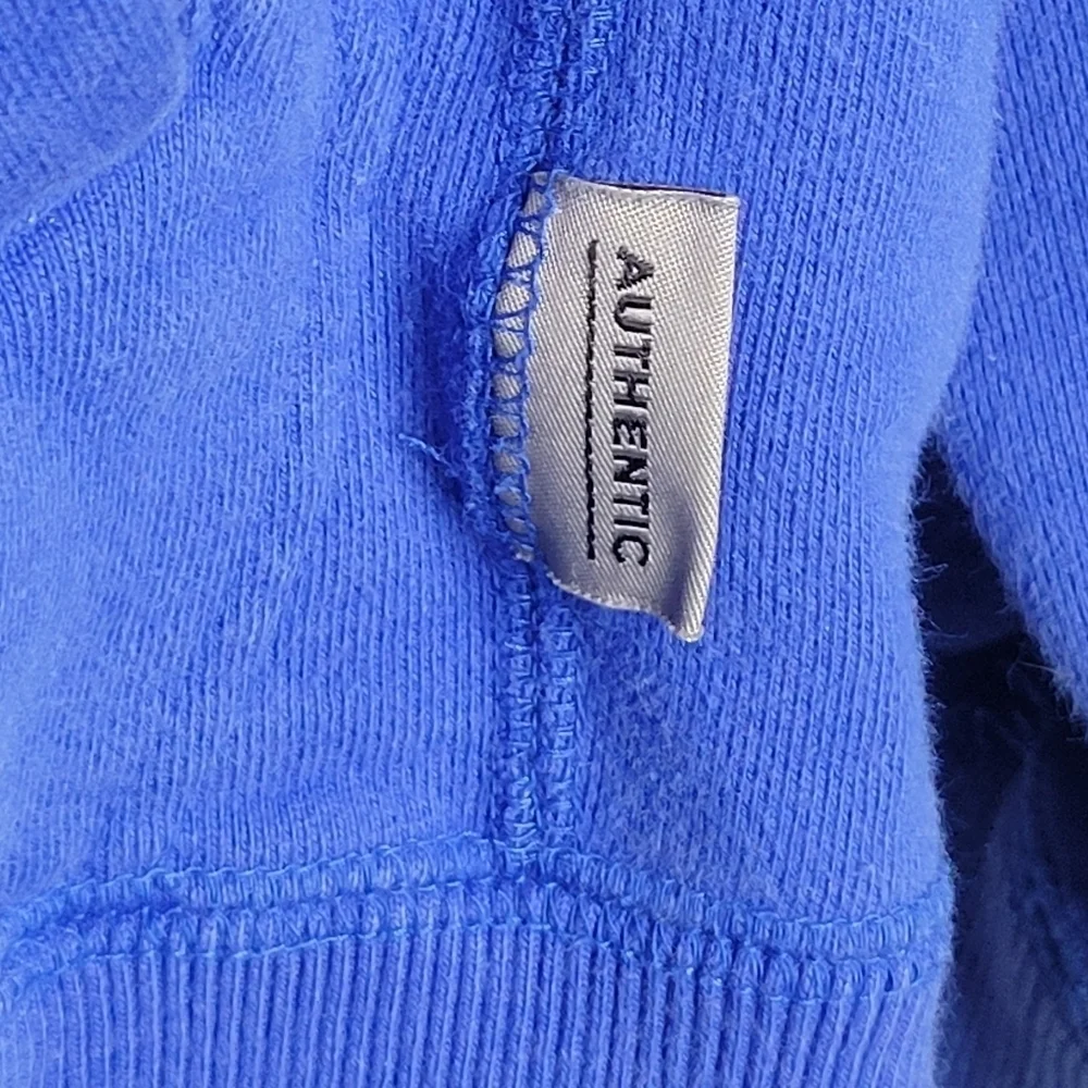 Vintage Nike Center Swoosh Duke University Blue Devils Hoodie in Blue White Sz S